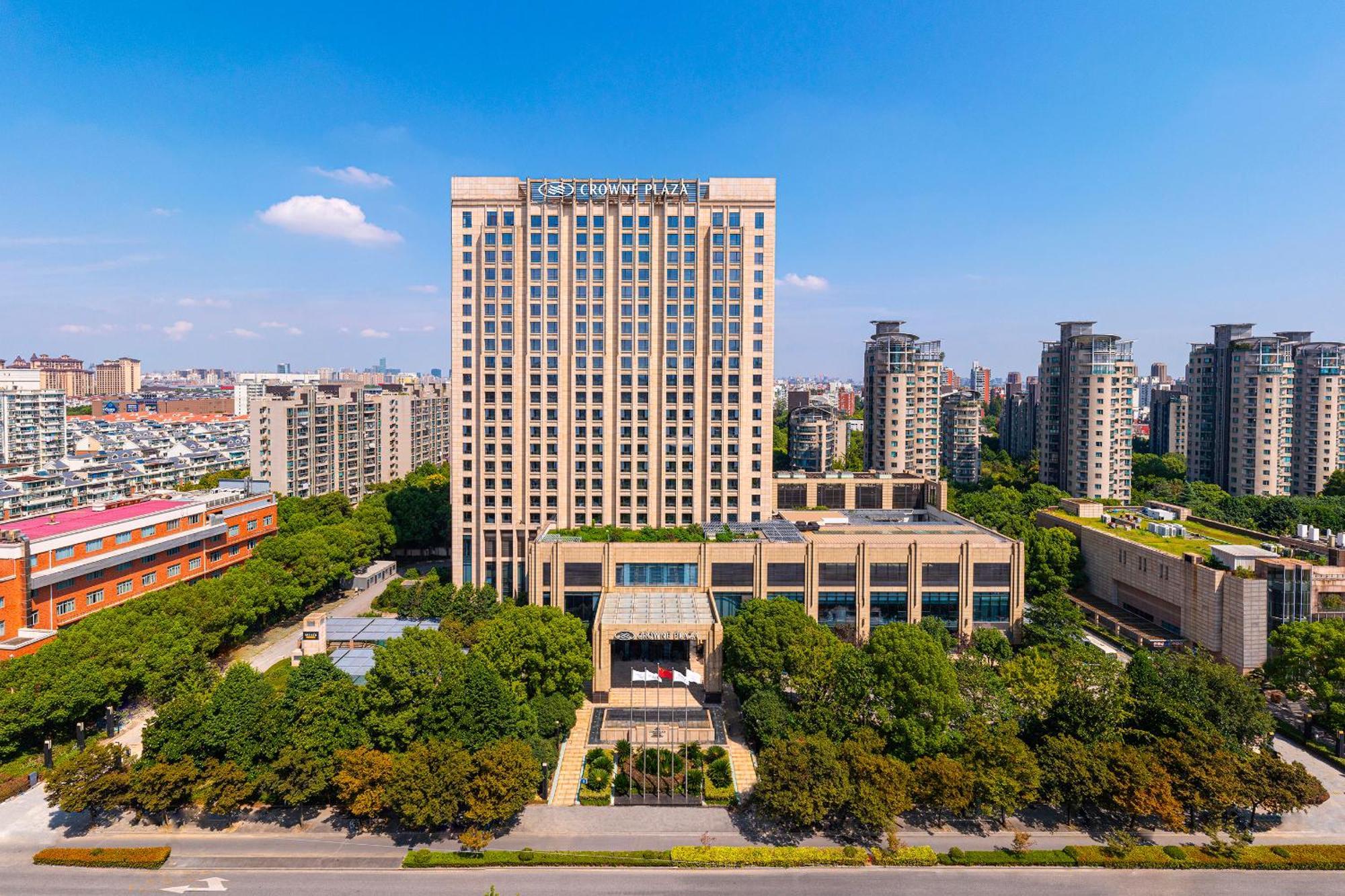 Crowne Plaza Shanghai Jinxiu, An Ihg Hotel Экстерьер фото