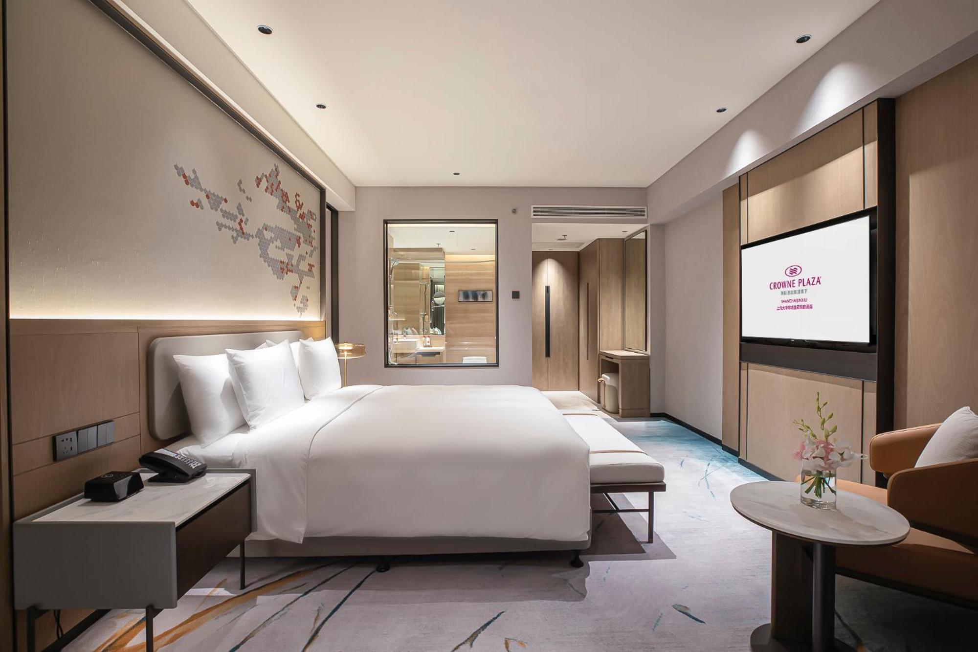 Crowne Plaza Shanghai Jinxiu, An Ihg Hotel Экстерьер фото